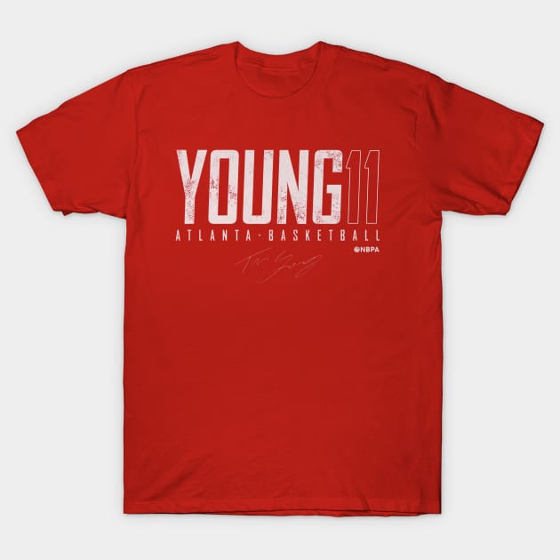 Trae Young Atlanta Elite T-Shirt by TodosRigatSot